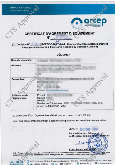 Togo ARCEP